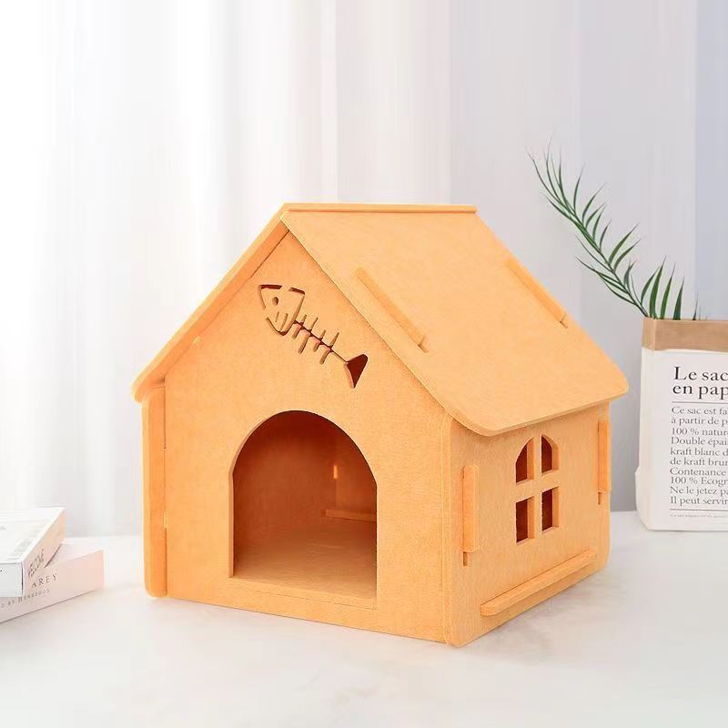 Skládací domeček pro kočky