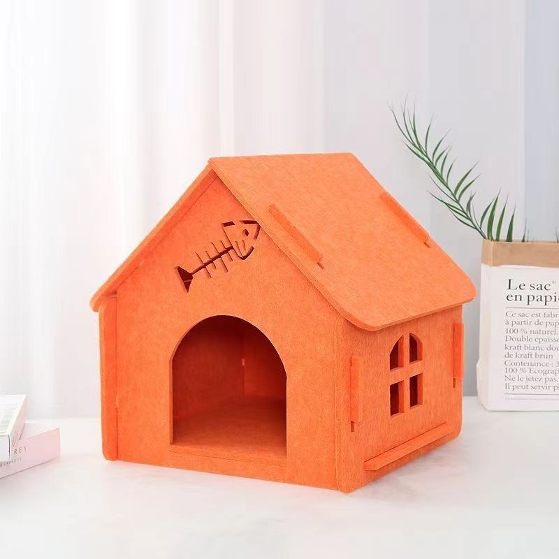 Skládací domeček pro kočky