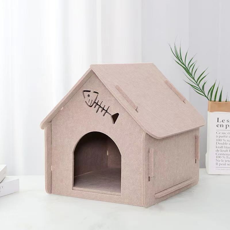 Skládací domeček pro kočky