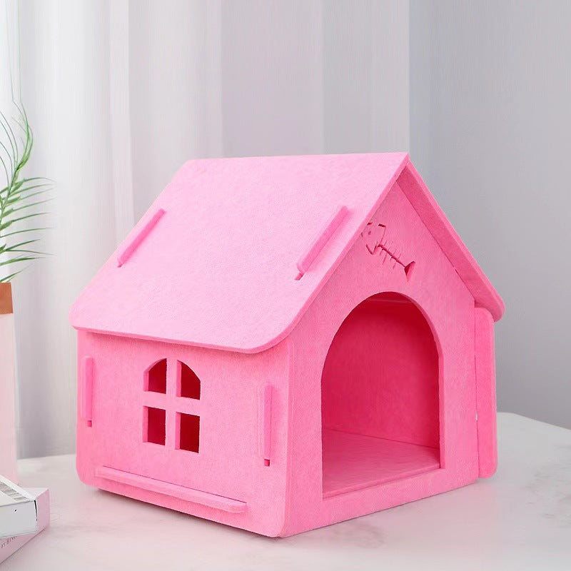 Skládací domeček pro kočky